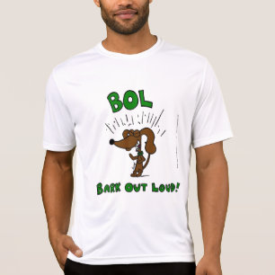 Midge "BOL Bark Out Loud" Mens Performance T-Shirt