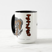 Midge Coffee "JITZING" Tasse (Vorderseite Links)