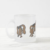 Midge Dancing Mattierte Tasse (Links)