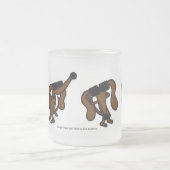 Midge Dancing Mattierte Tasse (Mittel)