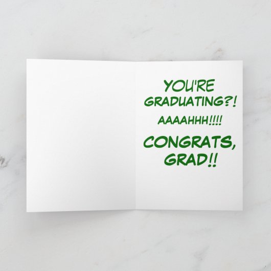 Midge-Freakin-Out-Abschluss Karte (Innenseite)