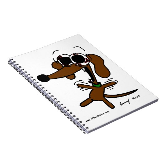 Midge Freakin Out-Notebook Notizblock (Rechte Seite)