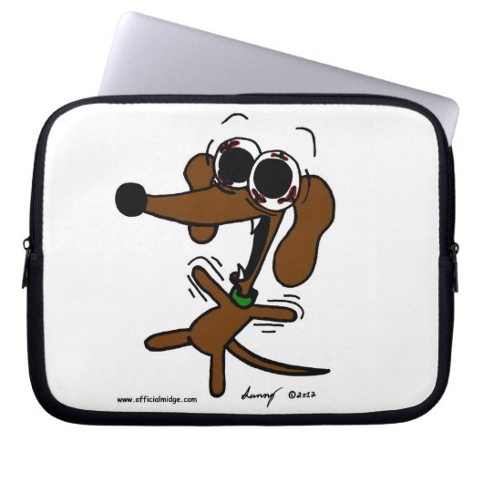 Midge Freakin'Out Laptop Sleeve (Vorderseite)