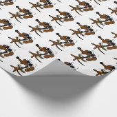 Midge Freakin'out Wrapping Paper Geschenkpapier (Ecke)