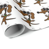 Midge Freakin'out Wrapping Paper Geschenkpapier (Rolleneckpunkt)