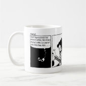 Midge "From deep in the Raute Tiefs" Comic Kaffeetasse (Links)