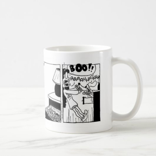 Midge "From deep in the Raute Tiefs" Comic Kaffeetasse (Rechts)