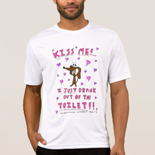 Midge "KISS ME" Mens Performance T - Shirt