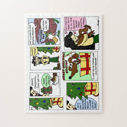 Midge "Midge's Christmas Present" Puzzle (Vertikal)