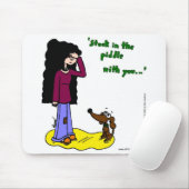 Midge Mousepad "steckt in der Geige mit dir" (Mit Mouse)