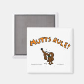 Midge MUTTS RULE Magnet (Vorderseite/Rückseite)