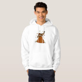 Midge Pile von Blätter Hoodies (Vorne ganz)
