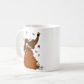 Midge Pile von Blätter Tasse (Vorderseite Links)