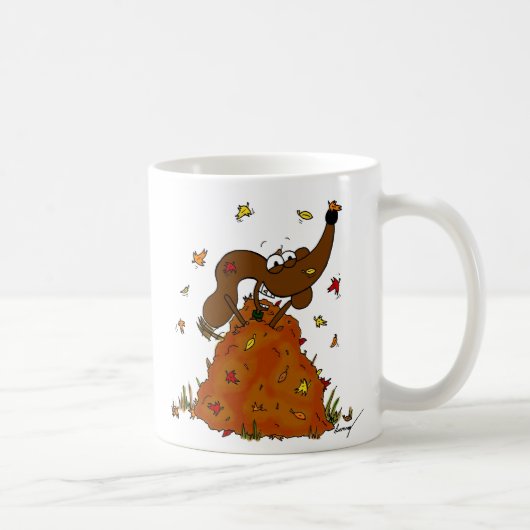 Midge Pile von Blätter Tasse (Rechts)