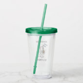 Midge "Remember to Hydrate" Acrylic Tumbler Acryltrinkbecher (Rückseite)
