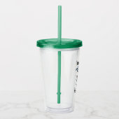 Midge "Remember to Hydrate" Acrylic Tumbler Acryltrinkbecher (Rechts)