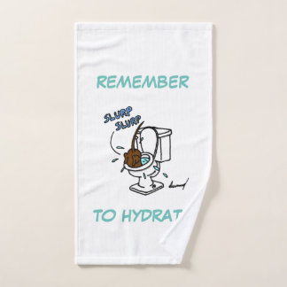 Midge "Remember to Hydrate" Handtuch