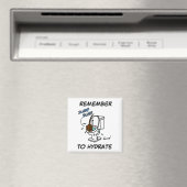 Midge "Remember to Hydrate" Magnet (In Situ (Geschirrspüler))