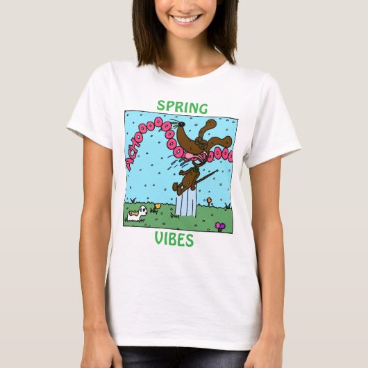 Midge "SPRING VIBES" T - Shirt (Vorderseite)