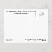 Midge "stecken in der Geige mit dir" Postkarte (Rückseite)
