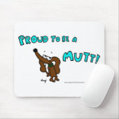 Midge STOLZ, EIN MUTT-MUSEPAD ZU SEIN Mousepad (Mit Mouse)