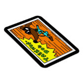 Midge TAEKWON-DOG Flexible Magnet (Rechte Seite)