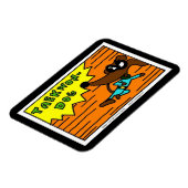 Midge TAEKWON-DOG Flexible Magnet (Linke Seite)