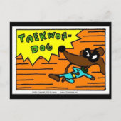 Midge TAEKWON-DOG Postcard Postkarte (Vorderseite)