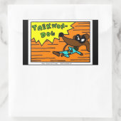 Midge TAEKWON-DOG Stickers - Set von 20 Jahren (Tasche)