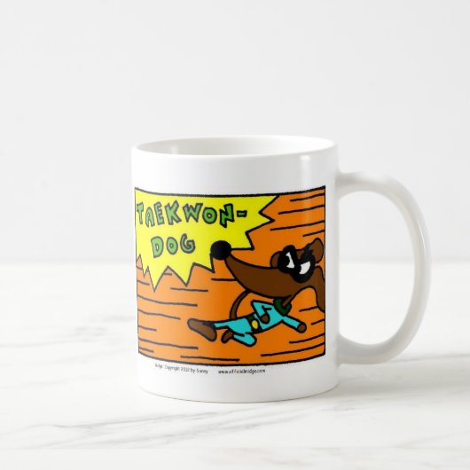 Midge TAEKWON-DOG-Tasse Kaffeetasse (Rechts)