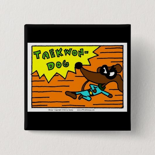 Midge TAEKWON-DOG-Taste Button (Vorderseite)