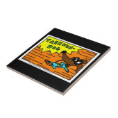 Midge TAEKWON-DOG Tile Fliese (Seite)