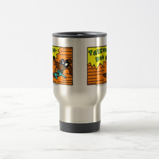 Midge TAEKWON-DOG Travel Mug Reisebecher (Mittel)