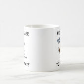 Midge-Tasse "Remember to Hydrate" Kaffeetasse (Mittel)