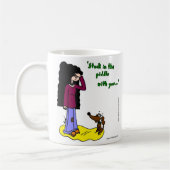 Midge-Tasse "stecken in der Geige mit dir" Kaffeetasse (Links)