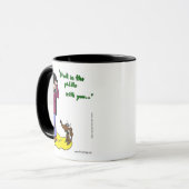 Midge-Tasse "stecken in der Geige mit dir" Tasse (Vorderseite Links)