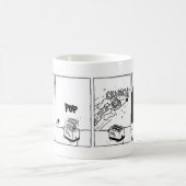 Midge "Toast shark" Comic Tasse (Mittel)