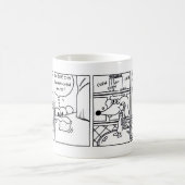 Midge "Wenn das Leben dir Löwen gibt" Comic-Tasse Kaffeetasse (Mittel)