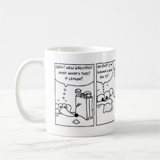 Midge "Wenn das Leben dir Löwen gibt" Comic-Tasse Kaffeetasse