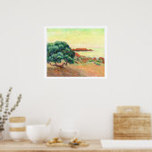 Midi Landscape, 1898 (Öl auf Leinwand) Poster (Küche)