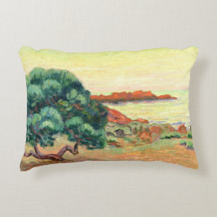 Midi-Landschaft, 1898 (Öl auf Leinwand) Zierkissen