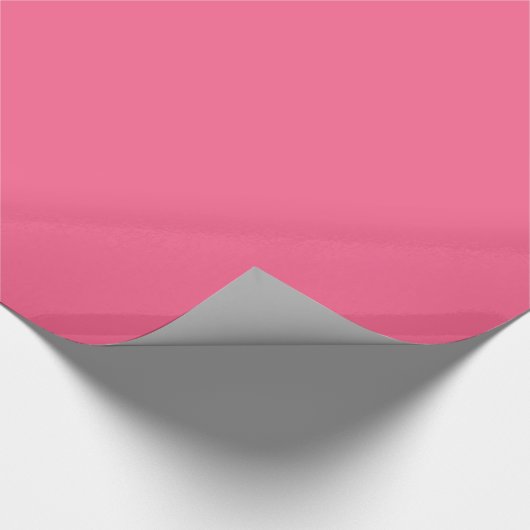 Midi Pink Valentine Solid Geschenkpapier (Ecke)