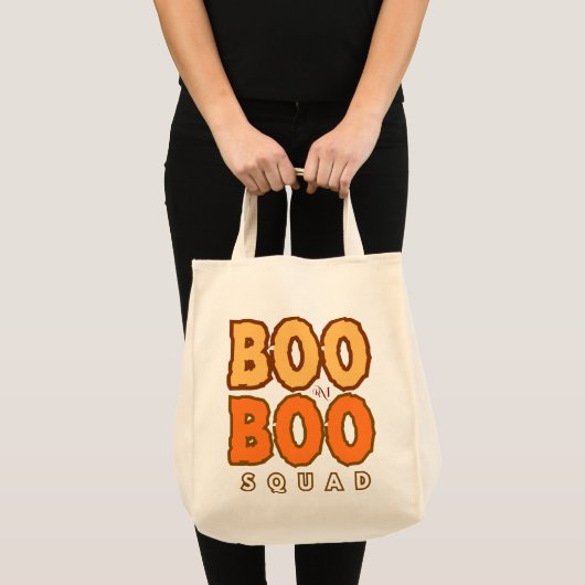 Midi Tote : HALLOWEEN Boo Tragetasche (Vorderseite (Produkt))
