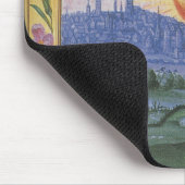 Midieval Stadt des Sun stellen Mousepad gegenüber (Ecke)