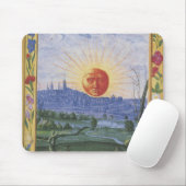Midieval Stadt des Sun stellen Mousepad gegenüber (Mit Mouse)