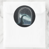 MIDJOURNEY MONSTERS CRYPTID SERIEN RUNDER AUFKLEBER (Tasche)