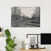 Midland Ave., Montclair, NJ 1908 Vintag Poster (Heimbüro)