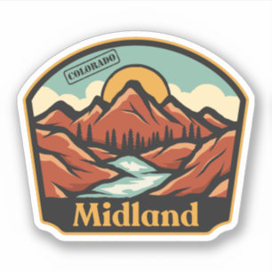 Midland, Colorado Aufkleber