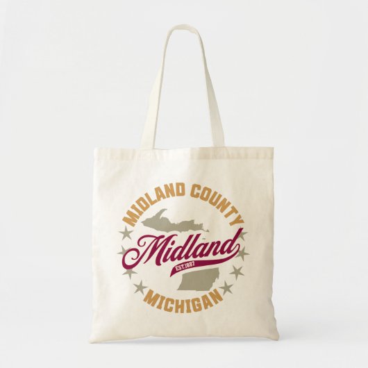 Midland, Michigan Tragetasche (Vorne)