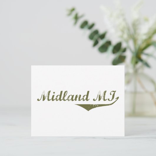 Midland Revolution in Shirts Postkarte (Stehend Vorderseite)